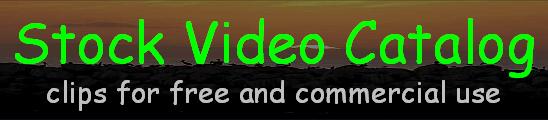 Click to enter the Stock Footage Catalog Menu System